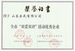 市級雙愛(ài)雙評活動(dòng)獎2002.07